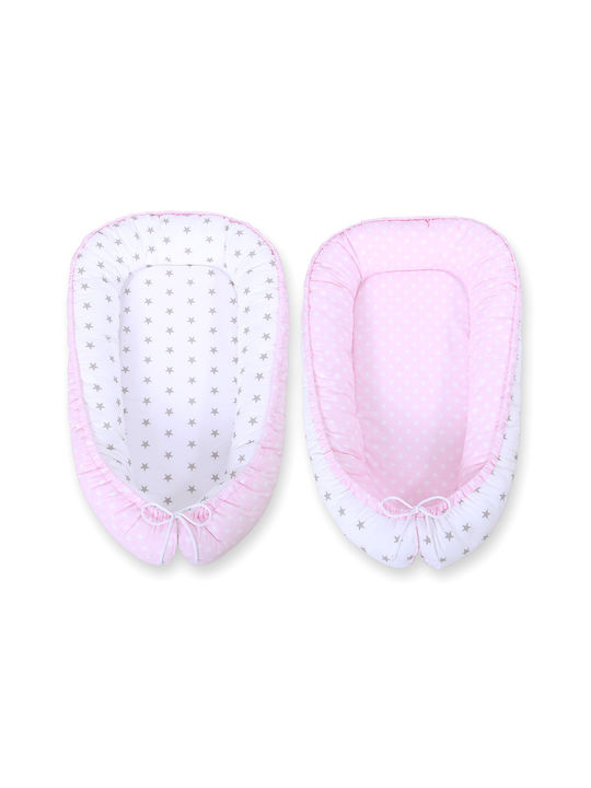 Bobono Baby Nest Pink, Gray