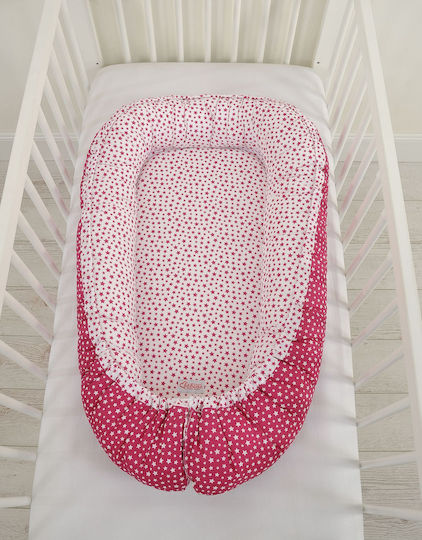 Bobono Baby Nestkissen Burgundy