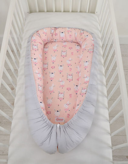 Bobono Baby Nestkissen Pink