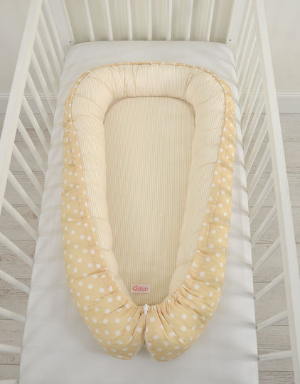Bobono Baby Nestkissen beige