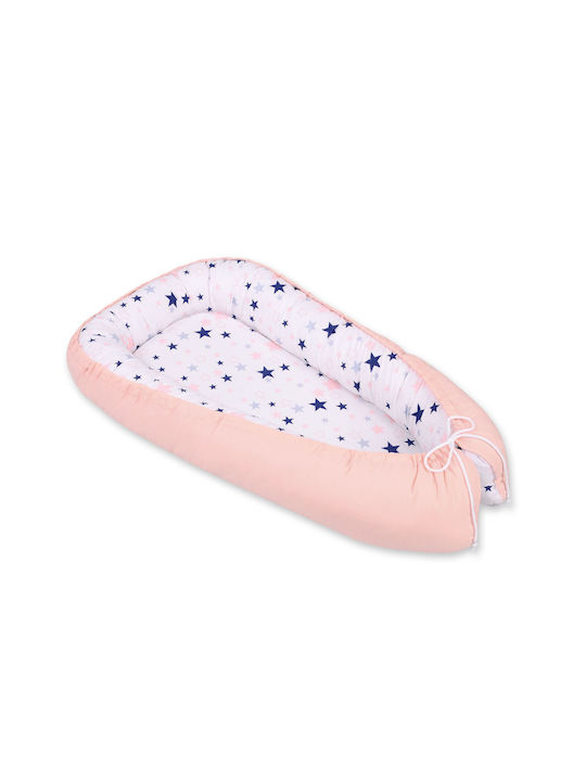 Bobono Baby Nestkissen Marineblau
