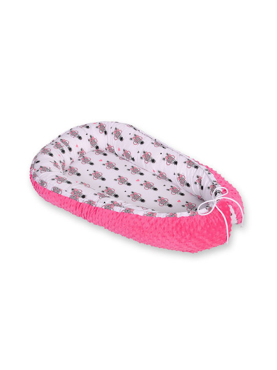 Bobono Βρεφικό Μαξιλάρι Φωλιά Pink