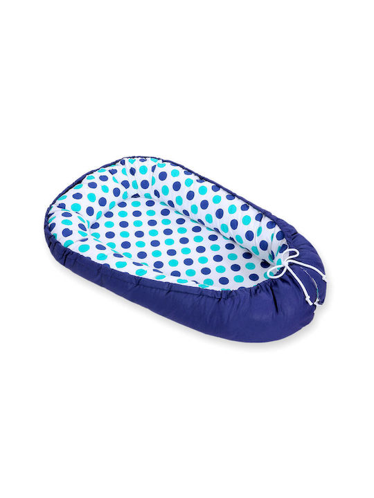 Bobono Baby Nest Mint And Navy