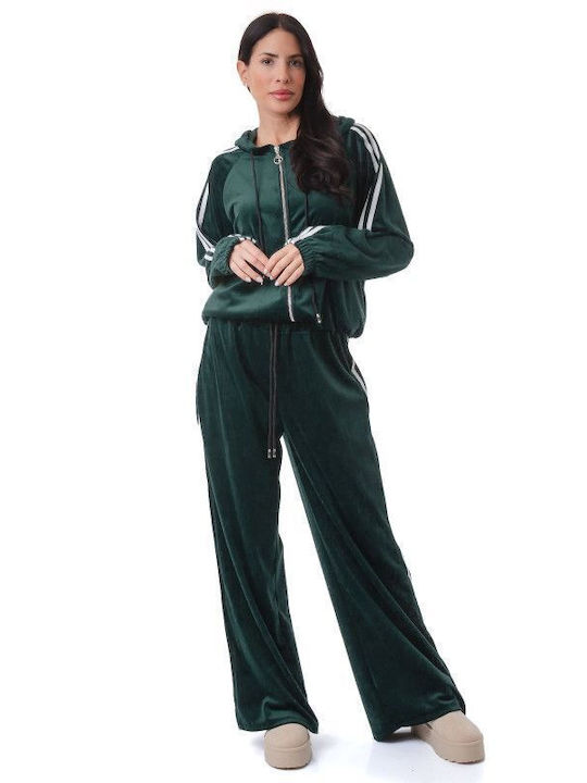 Silia D Sweatsuit Velvet CYPRUS