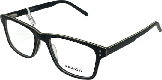 Marasil Kindlich Kunststoff Brillenrahmen Schwarz 602 C3