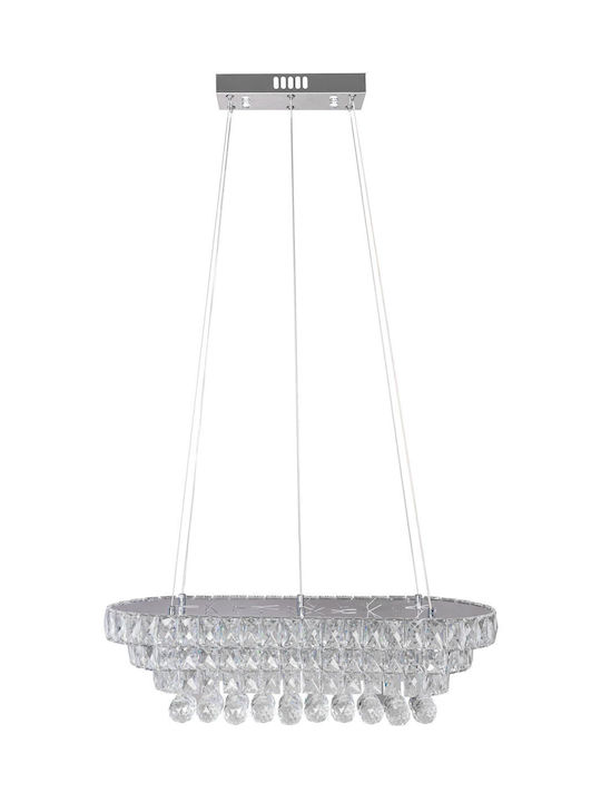 Toolight Κρεμαστό Φωτιστικό LED με Κρύσταλλα