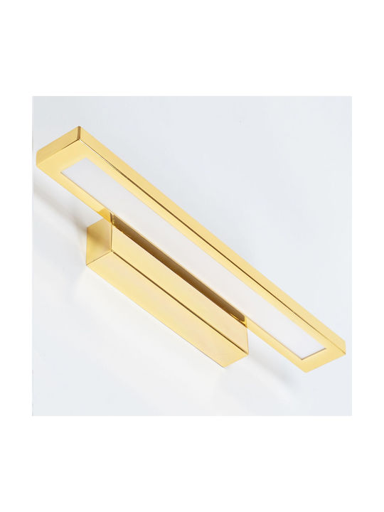 Toolight Φωτιστικό Τοίχου με Ενσωματωμένο LED Χρυσό 40εκ.