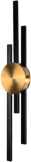 Toolight Modern Leuchte Wand mit Integrierter LED Schwarz