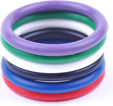 Silicone Cock Ring Kit 5 Rings A Pack