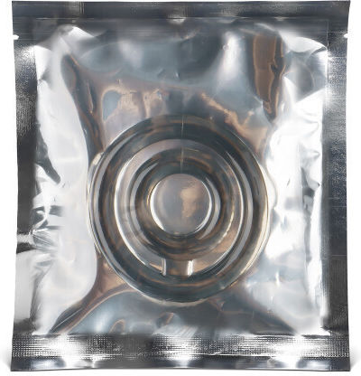 Dual Cock Balls Ring Clear