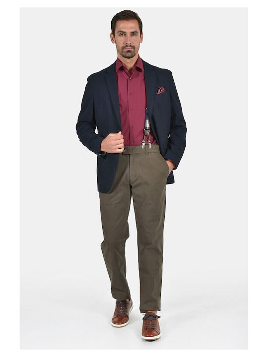 Men's Suit Jacket Regular Fit Navy Blue