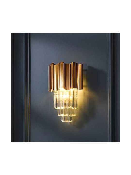 Toolight Lumină de Perete Auriu