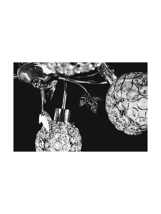 Toolight Πολυέλαιος με Κρύσταλλα OSW-05688