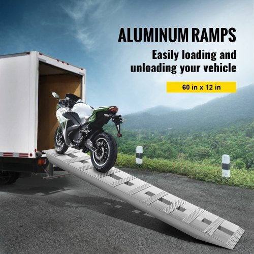Vevor Aluminum Trailer Ramps 60'' X 12'' 6000lbs Set of 2