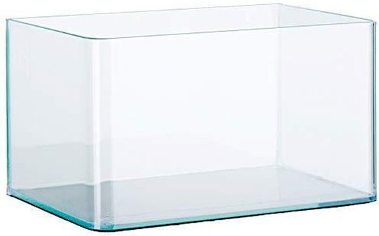 Fish Aquarium Capacity 16lt with 35x23x23cm White