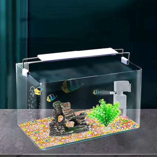 PF50-11 Fish Aquarium Capacity 11lt with 30x18x20cm White