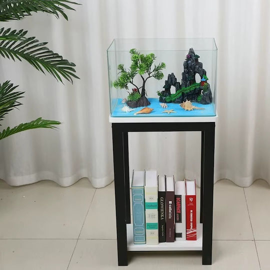 PF50-11 Fish Aquarium Capacity 11lt with 30x18x20cm White