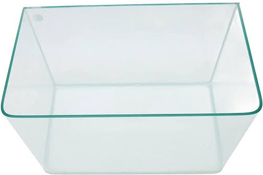 Fish Aquarium Capacity 38lt with 45x30x30cm White