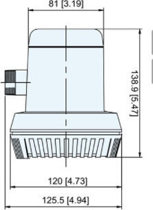Αντλία Αυτόματη Ηλεκτρική 600gph Ανα 15 Min 19mm