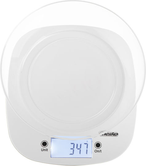 Adler Digital Kitchen Scale with Bucket up to 5kg White