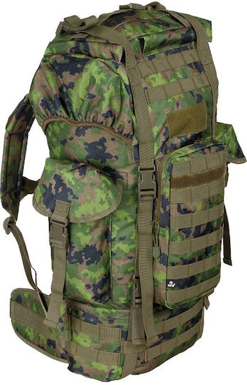 MFH Bw Combat Militärischer Rucksack Rucksack aus Polyester Waldland 65Es