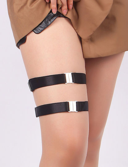 Schwarze Strapsbänder