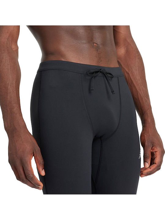 New Balance Herren Sportleggings Lang Schwarz