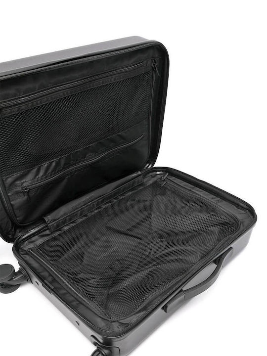 Emporio Armani Travel Cabin Suitcase Hard Black with 4 Wheels Height 55.5cm