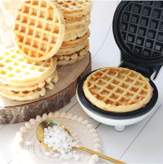 Scrap Cooking Mini Βαφλιέρα για Στρογγυλές Βάφλες 500W