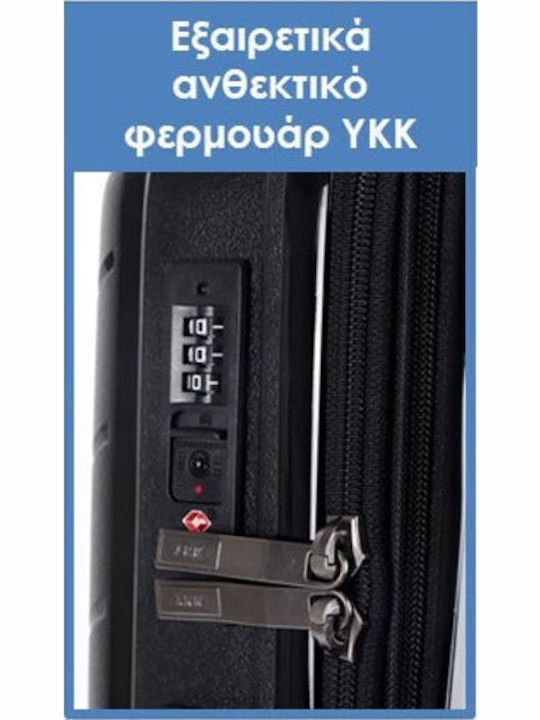 Lavor Βαλίτσες Ταξιδιού Σκληρές Μαυρο με 4 Ρόδες Σετ 3τμχ