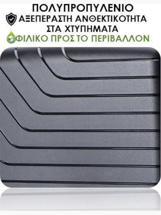 Lavor Βαλίτσες Ταξιδιού Σκληρές Μαυρο με 4 Ρόδες Σετ 3τμχ