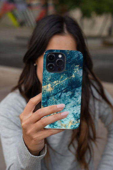 Sonique Marble Series Case for Huawei P30 Lite Blue