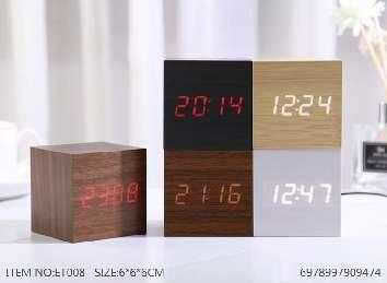 Tisch-Digitaluhr mit Wecker Schwarz 909474_b