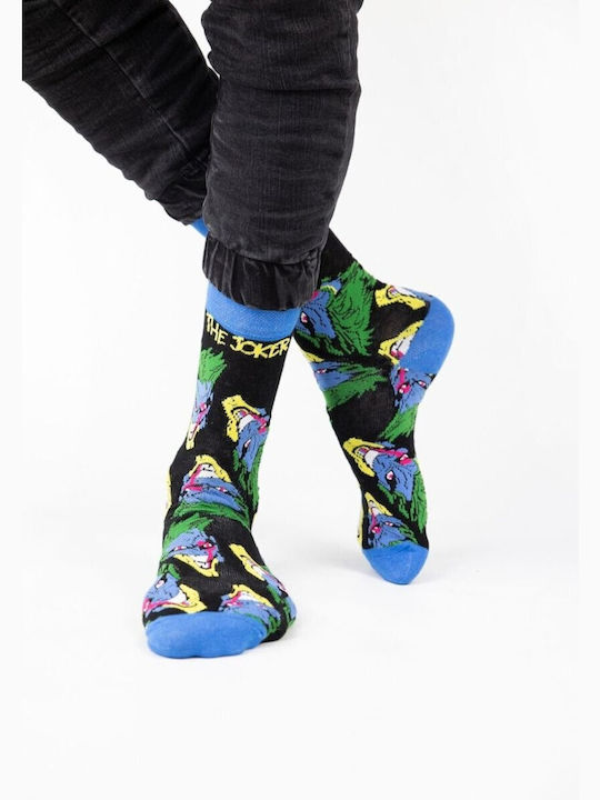 Herrensocken Joker-Print Cimpa Jk19521-1-blau
