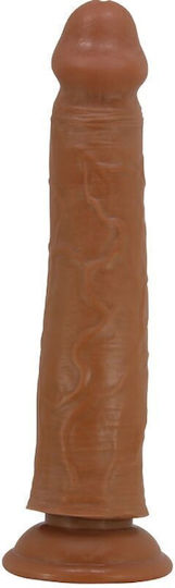 Pretty Love Realistic Dildo with Suction Cup Brown 25cm