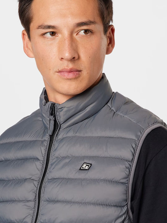 Sleeveless Jacket Gray