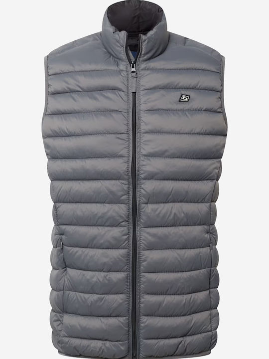 Sleeveless Jacket Gray