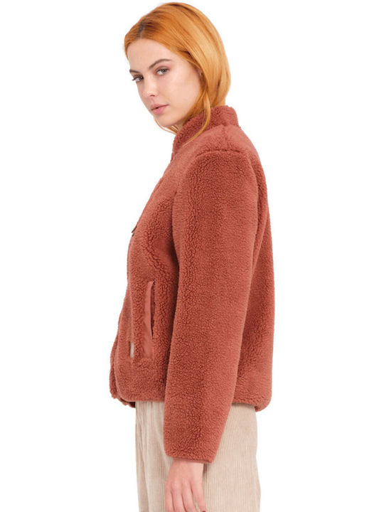 Volcom Women's Cardigan Tabac Brownc Brown