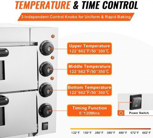 Vevor Electric Pizza Oven