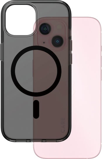 CARE by PanzerGlass Flagship Back Cover Plastic Black (iPhone 15)