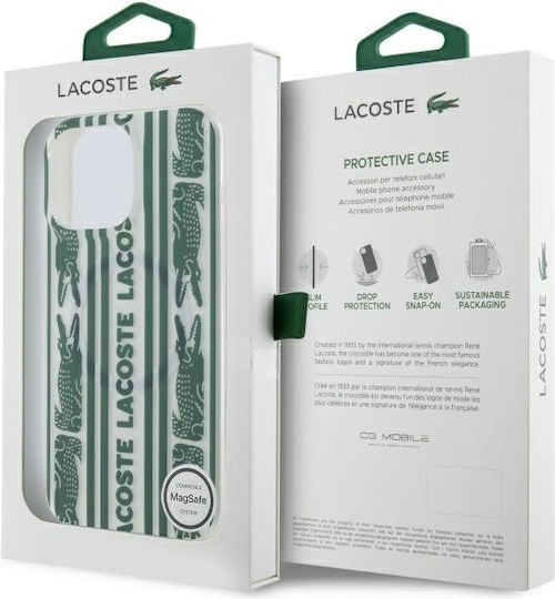 Lacoste Back Cover Πλαστικό Πολύχρωμο (iPhone 16 Pro Max)