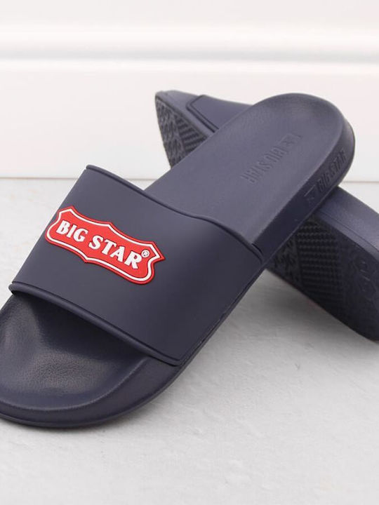 Big Star Women's Slides Blue