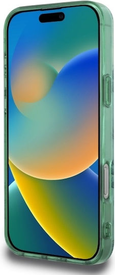 Lacoste Umschlag Rückseite Kunststoff Grün (iPhone 17 Pro Max / iPhone 17 Pro / iPhone 16 Pro Max)
