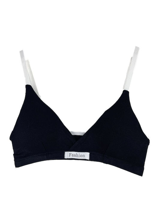 Songleng Underwear Set with Bra & Slip Black