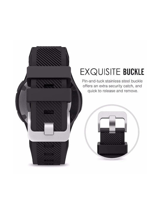Λευκο Ασπρο Λουρακι Σιλικονης 22mm Samsung & Huawei Smart Watch