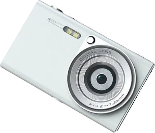 DV10 Compact Camera 44MP Full HD (1080p) Optical Zoom 10x White