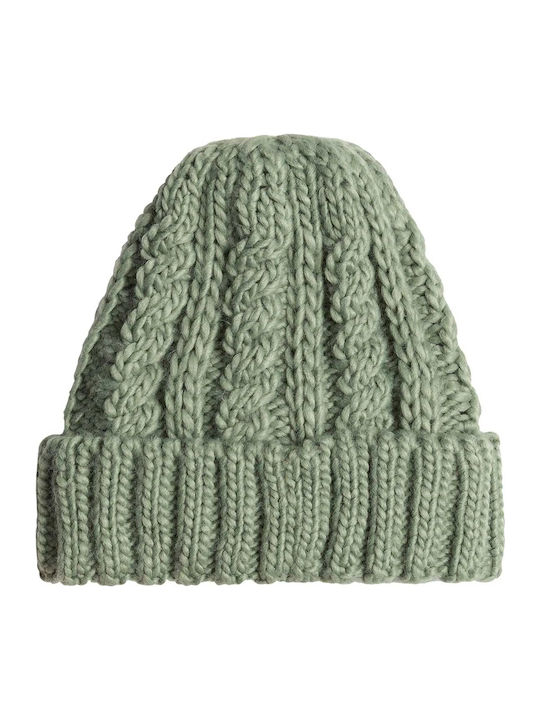 Tram Beanie Unisex Beanie Gestrickt in Türkis Farbe