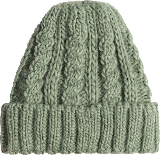 Tram Beanie Unisex Beanie Gestrickt in Türkis Farbe