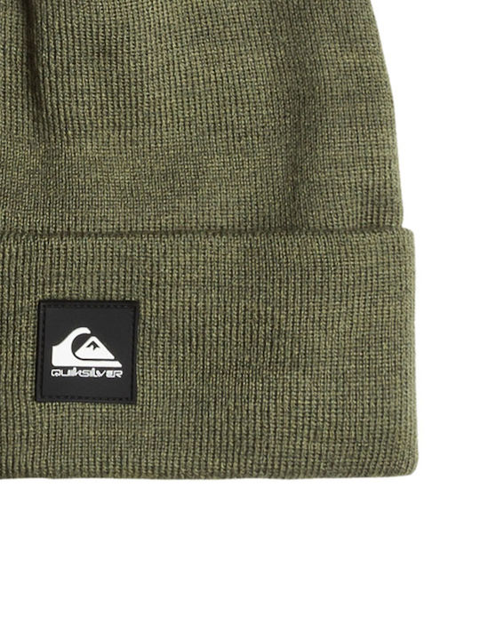 Brigade Beanie Ανδρικός Σκούφος Πλεκτός σε Χακί χρώμα