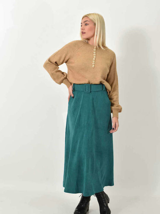 Potre Skirt Petrol